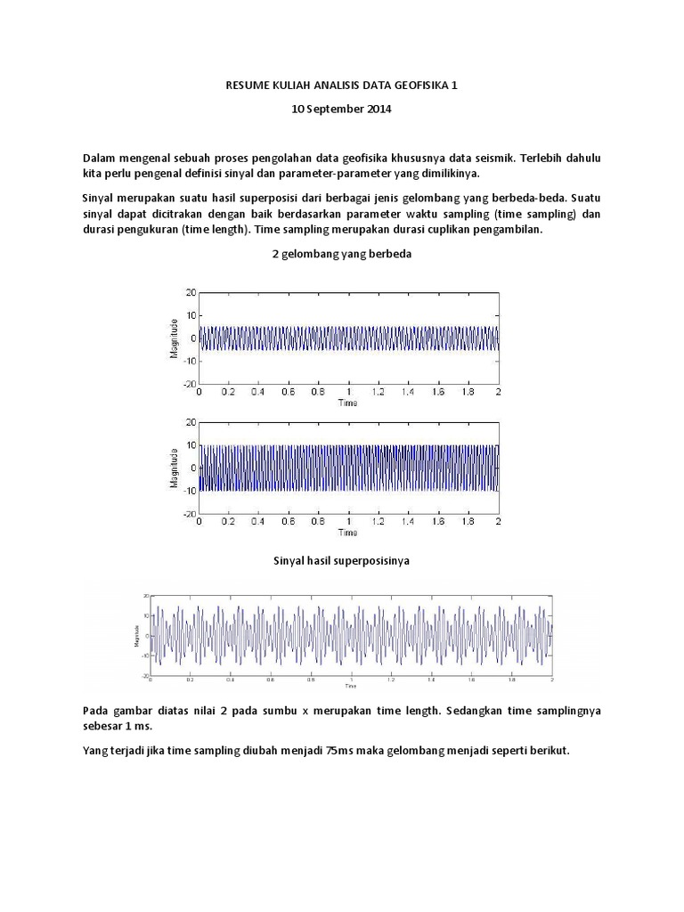 Fast Fourier Transform On Matlab | PDF