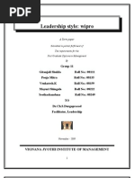 Download LeadershipStyleWiprobyvenkateshkanumilliSN24306163 doc pdf