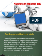 Pembelajaran Berbasis Web