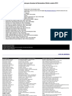 Lista de Admitidos en Cursos de Formación A Distancia. Edición Octubre 2014 PDF