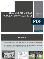 Real Madrid Adidas Temporada 2015 PDF