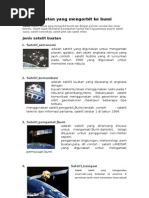 Download Satelit Buatan Yang Mengorbit Ke Bumi Dan Dampaknya by helenrss SN243071973 doc pdf