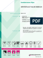 Cables Sintenax Valio Riego PDF