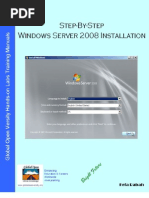 Download Step-By-Step Windows Server 2008 Installation v10 by Kefa Rabah SN24307769 doc pdf