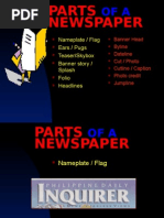 Download Parts of a Newspaper and Headline Writing  by Virginia Bautista SN24308157 doc pdf