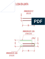 Detalle Losa - Losa en Juntas PDF