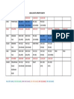 7. Time Table