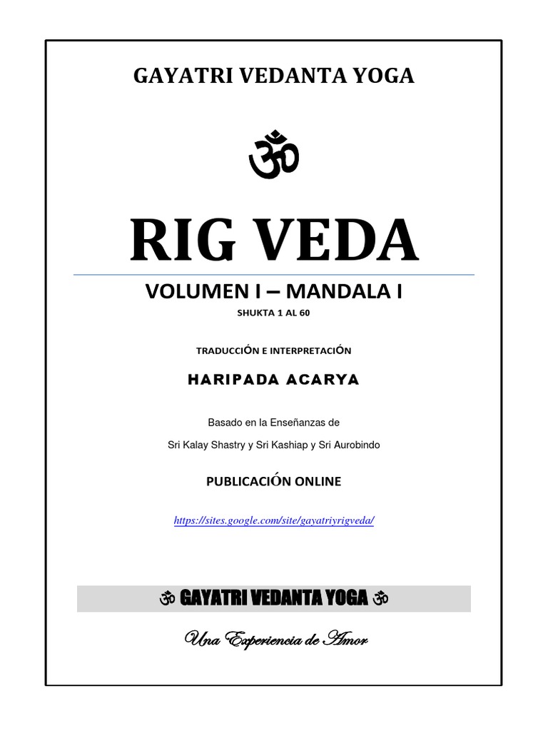 RIG VEDA, Mandala I, Shukta 1 al 60 trad Haripada Acarya.pdf