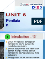 Unit 6 Penilaian