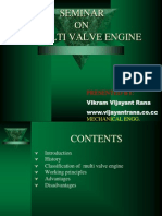 Multi Valve Engine