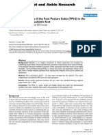 Morrison & Ferrari (2009) - Inter-Rater Reliability of The Foot Posture Index (FPI-6) in The Assessment of The Paediatric Foot