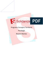 Programa Rosario Montes Psicología PDF