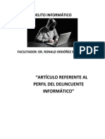 Perfil Del Delincuente Informatico PDF