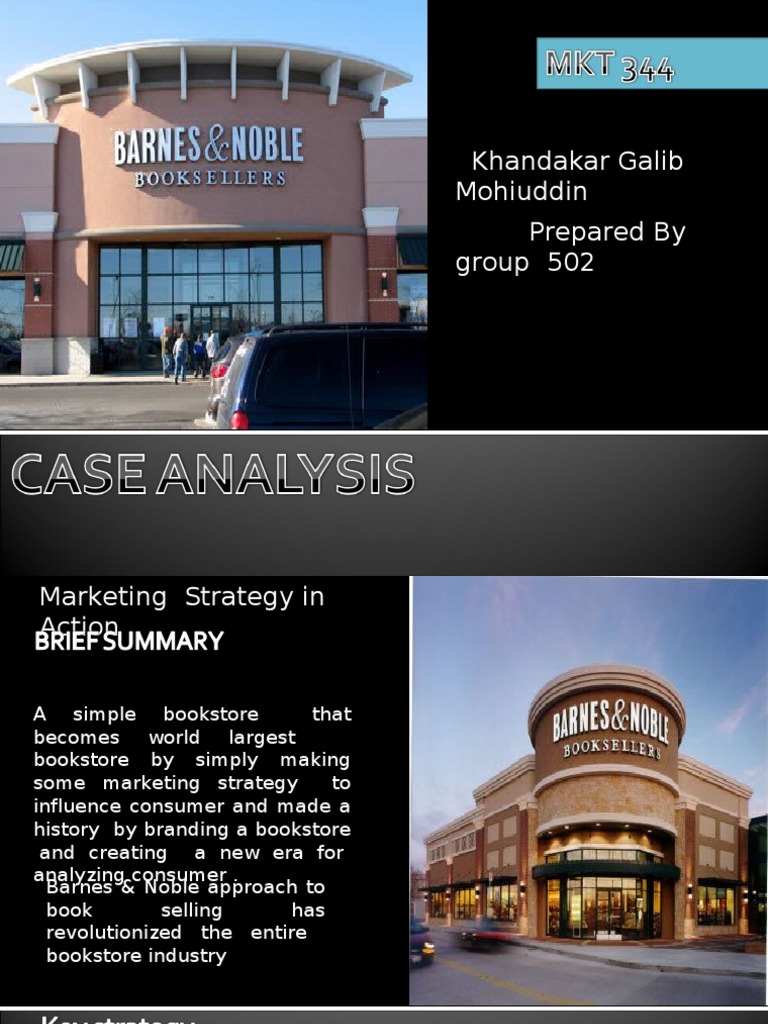Barns Nobles Case Presentation Affect Psychology Barnes