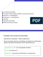 Probability Distributions & Concepts