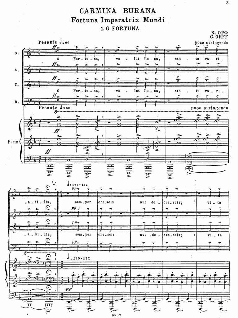 Carmina Burana PDF | PDF