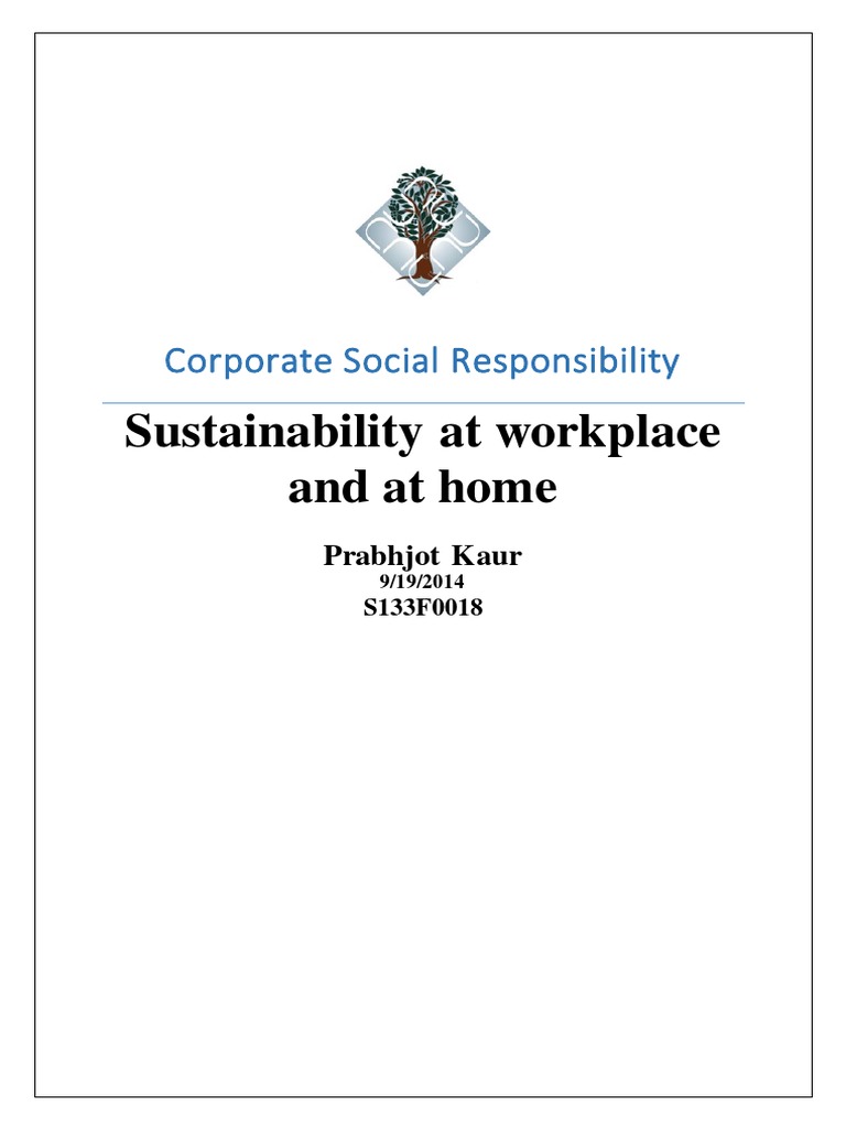 Csr Sustainability Pdf _ (PDF) Triple Bottom Line: The Pillars of CSR ...