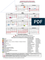 Calendario Académico 2012-2013 PDF