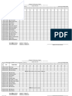 Students Attendence Sheet: ID# Student Name