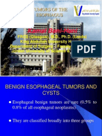 Kamal Bani-Hani: Tumors of The Esophagus