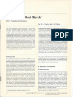 Buffalo Gourd Root Starch Part 1 Properties and Structure. Starke. 1983