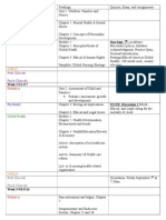 Nursing Schedule 2014