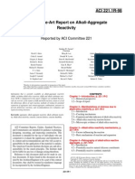 ACI 221.1R-98 State of The Art Report On Alkali-Aggregate PDF