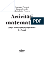 Activitati matematice grupa mare si grupa pregatitoare 5-7 ani cu autocolante.pdf