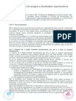 Regulament Alegeri Senat Si Consilii PDF