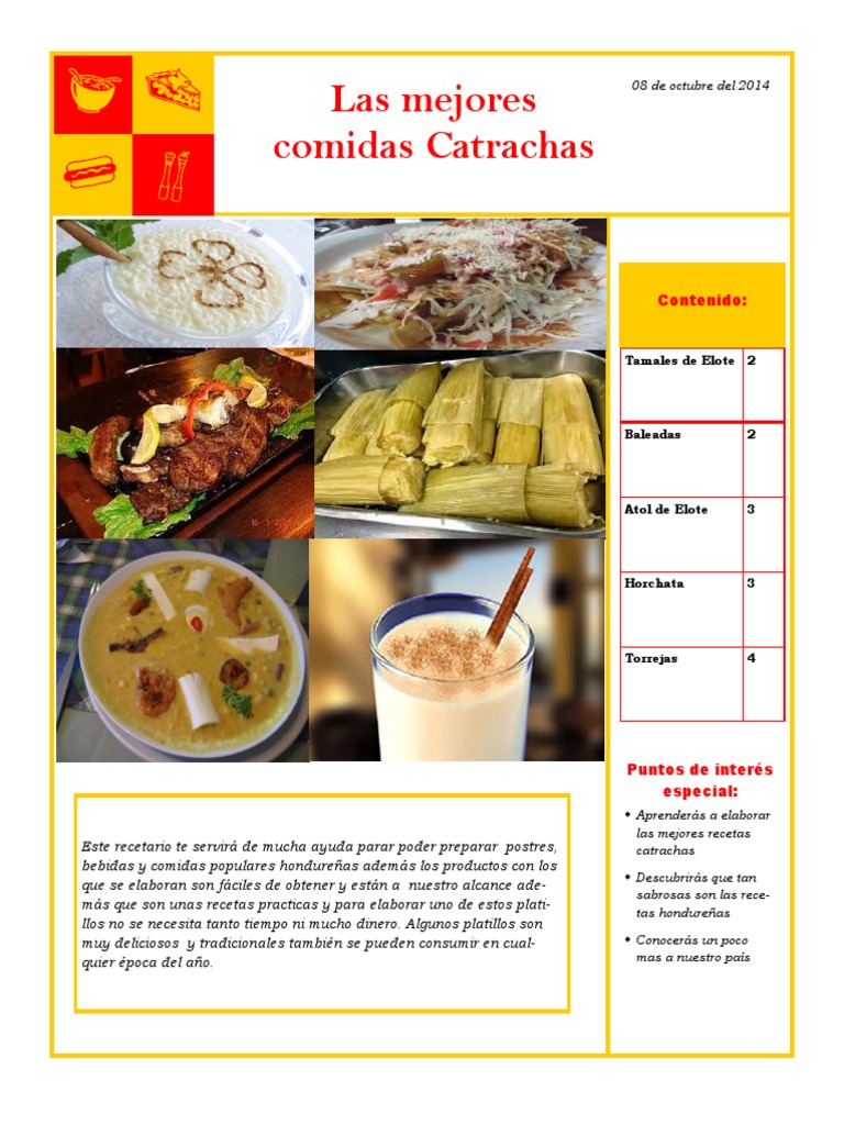Recetas De Cocina Pdf Recetas de Cocina PDF | PDF