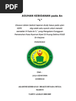 Download Contoh Asuhan Kebidanan yang saya buat kemarin praktek d RSUD Dr Hardjono by Lala Adhayana SN24313306 doc pdf