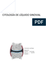 citologia de liquido sinovial y secreción del pezón.ppt