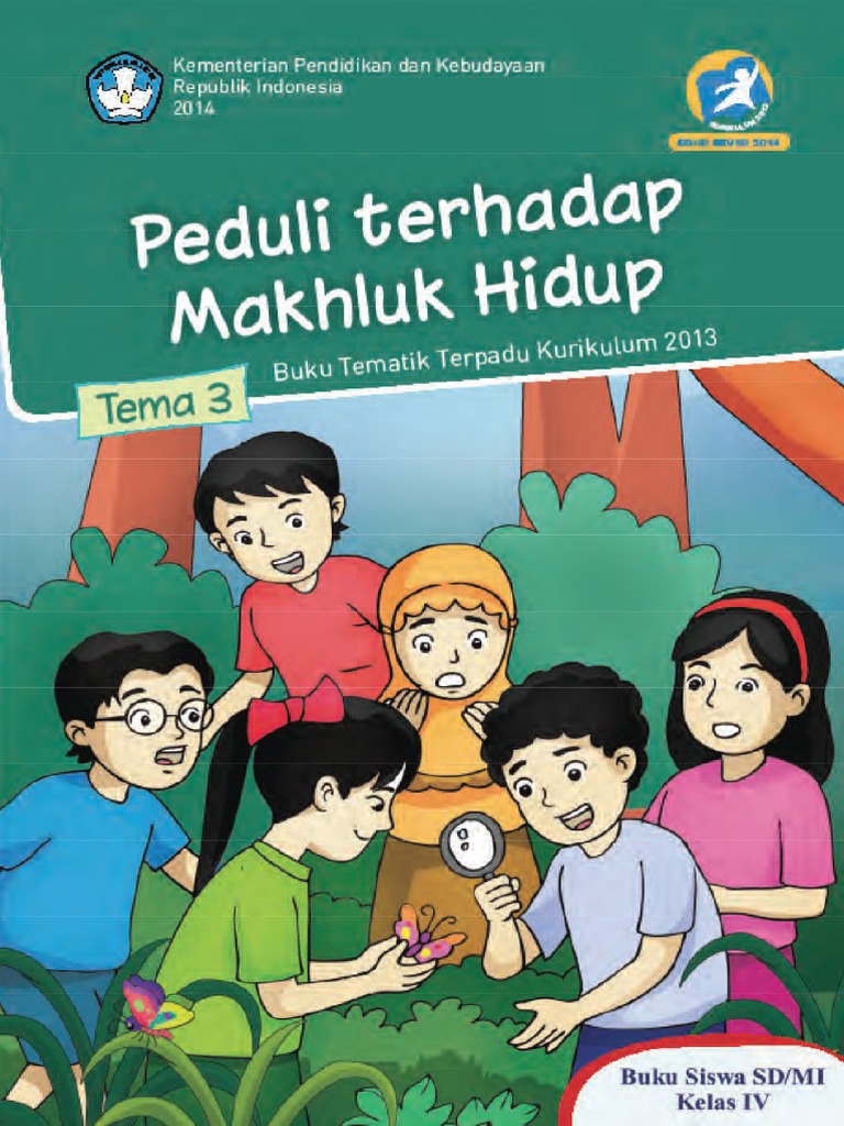 Tematik 3 Peduli Terhadap Makhluk Hidup Siswa