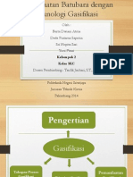 Pemanfaatan Batubara Dengan Teknologi Gasifikasi