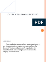 Cause Related Marketing