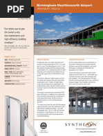 Plastbau Case Study Birm Airport