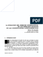 Fix-Zamudio La Evolucion Del Derecho Internacional de Los Derechos Humanos PDF