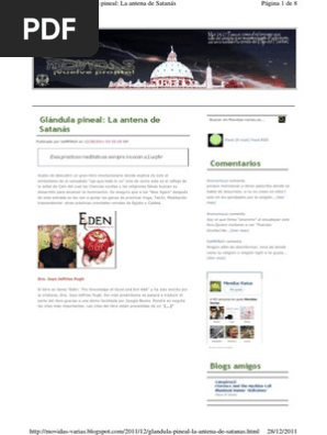 76648472 Glandula Pineal La Antena de Satanas