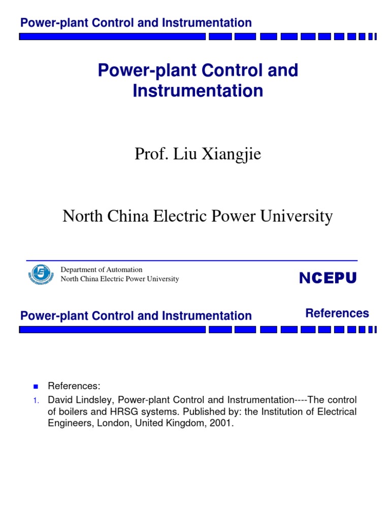 Power-Plant Control & Instrumentation Guide | PDF | Combustion | Boiler