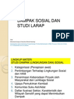 Dampak Sosial Dan Studi Larap