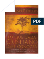 Adrian Rogers Lo Que Cada Cristiano Debe Conocer PDF