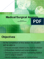 Medical/Surgical Asepsis: Presented By: Cynthia Bartlau, RN, PHN, MSN