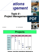 Topic 8 - Project Management