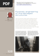 Forensic Engineering of Fire-Damaged Structures