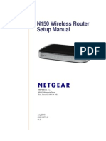 N150 Wireless Router Setup Manual: Netgear, Inc