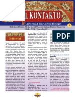 El Kontakto - Revista del Centro Moshe David Gaon de Cultura Judeo-Española