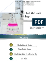 kỹ thuật vô cơ ướt - khô kết hợp