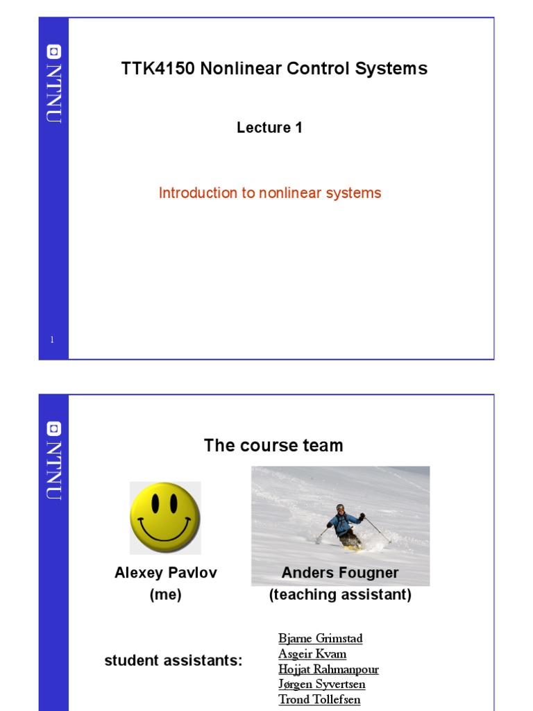 Lecture1 Pdf Pdf Nonlinear System Mathematical Analysis