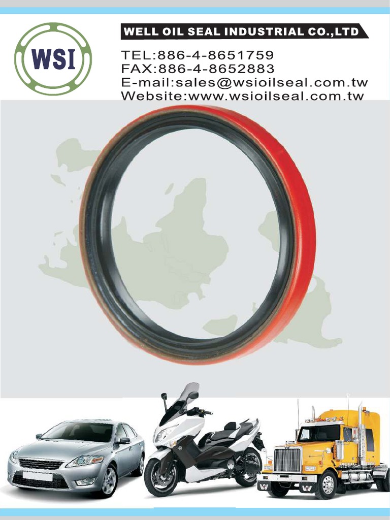 WELL Oil Seal Catalog PDF Nissan Commercial Vehicles