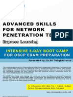 Advanced Skills For Network Penetration Testers